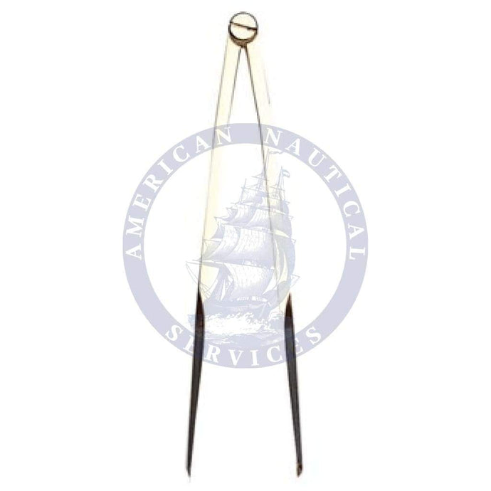 Straight 8" Pattern Brass Divider (Weems & Plath 173)