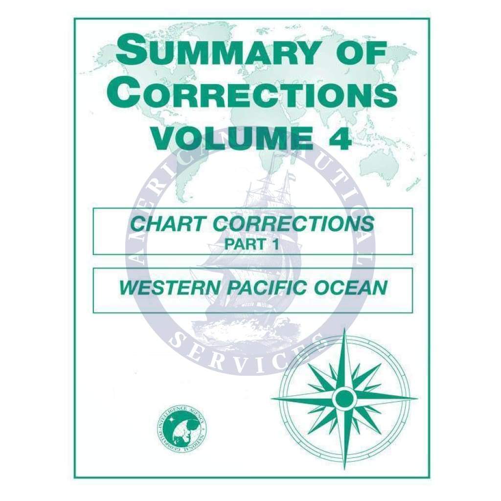 Summary of Corrections Vol.4 Western Pacific, 2018 Edition