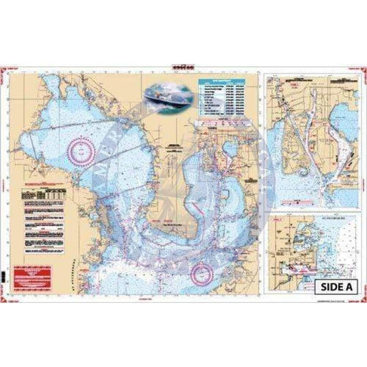 Depth Chart Boca Raton Tampa Bay Navigation Chart 22| Tampa Bay Water Depth| Map of Boca Ciega ...