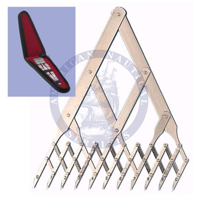 Ten Point Divider 6" (Weems & Plath 719A)