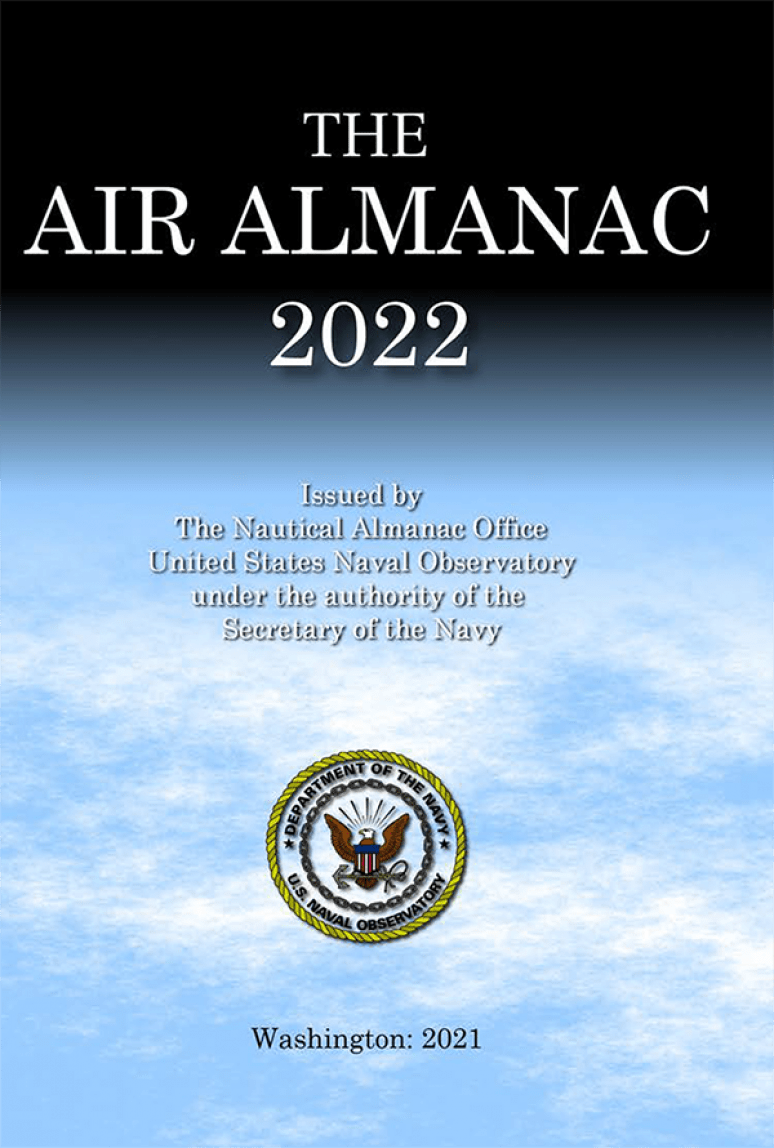 The Air Almanac, 2022 Edition (CD-ROM)