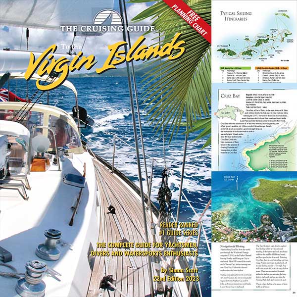 The Cruising Guide to the Virgin Islands, 22nd Edition 2023