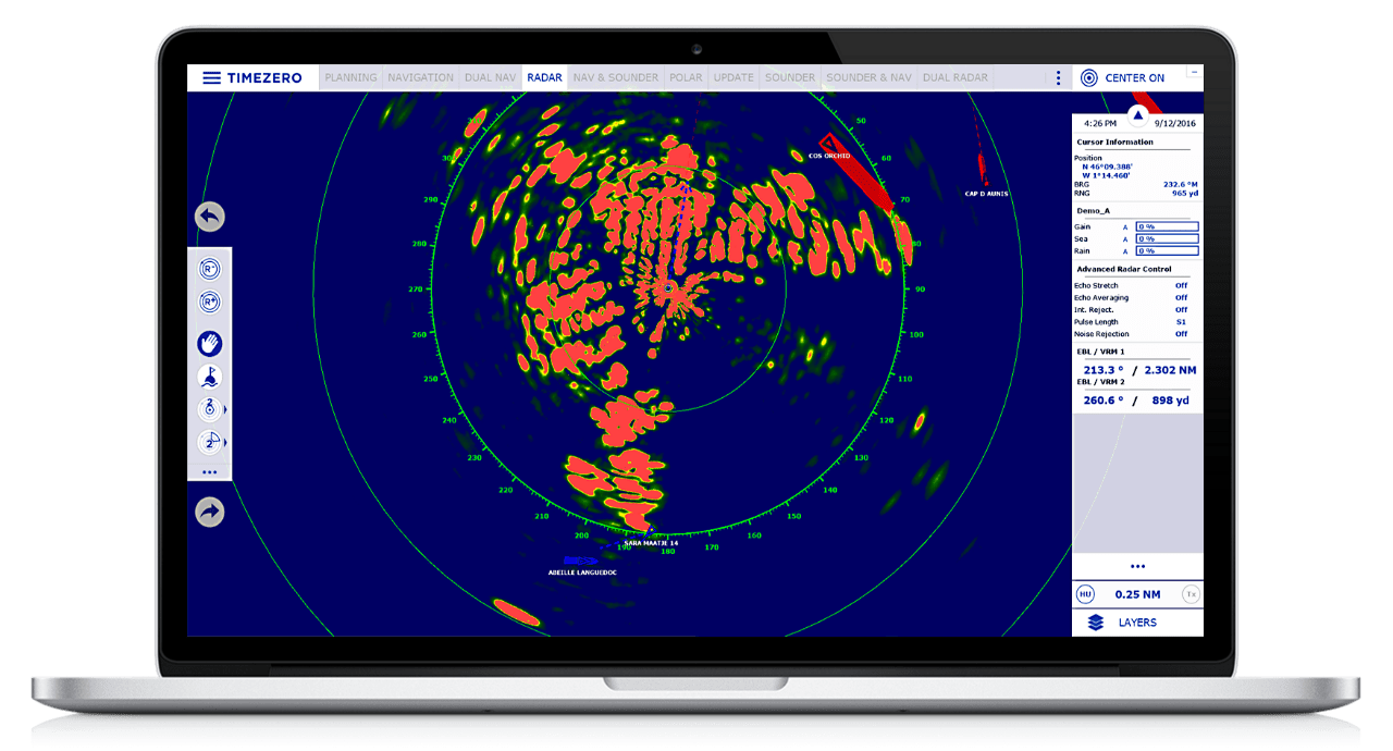 TIMEZERO Furuno Radar Module