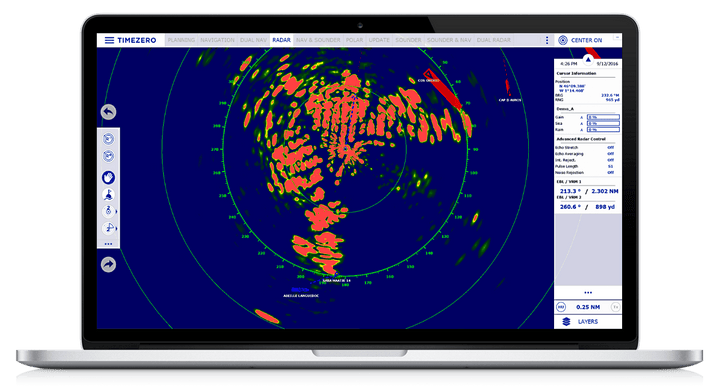 Time. Zero Raster TIMEZERO Furuno Radar Module - Amnautical