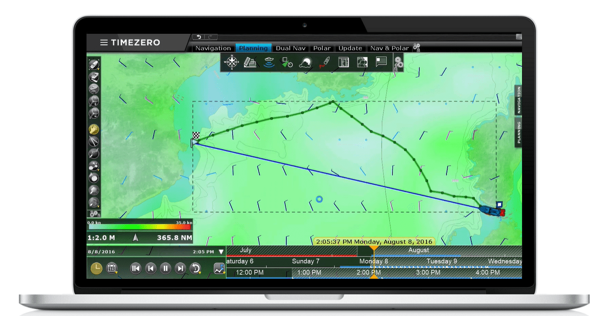 TIMEZERO Weather Routing Module