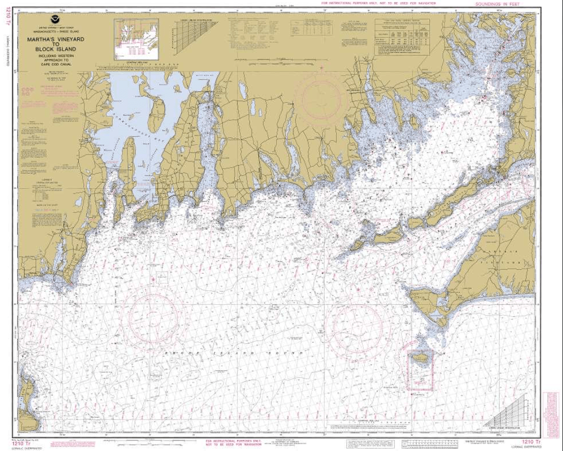 Training Chart 1210: Marthas Vineyard To Block Island