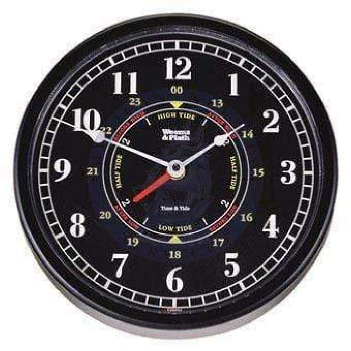 Trident Time & Tide Clock, 10" Black Dial (Weems & Plath 440315)