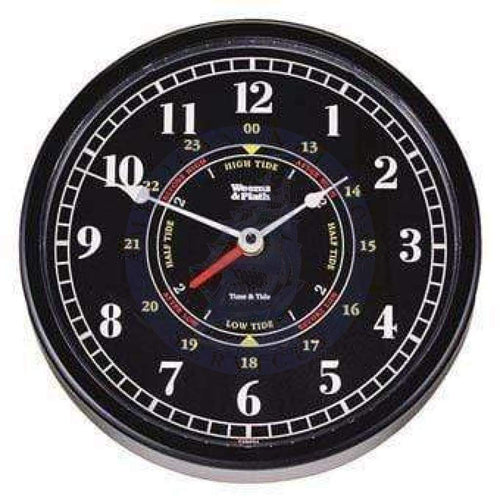 Trident Time & Tide Clock, 10" Black Dial (Weems & Plath 440315) Digital Tide Clock Amnautical