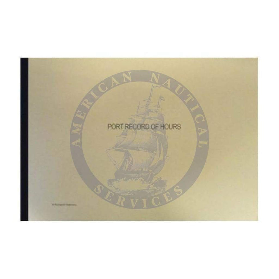 Tug Port Record of Hours Book - Amnautical