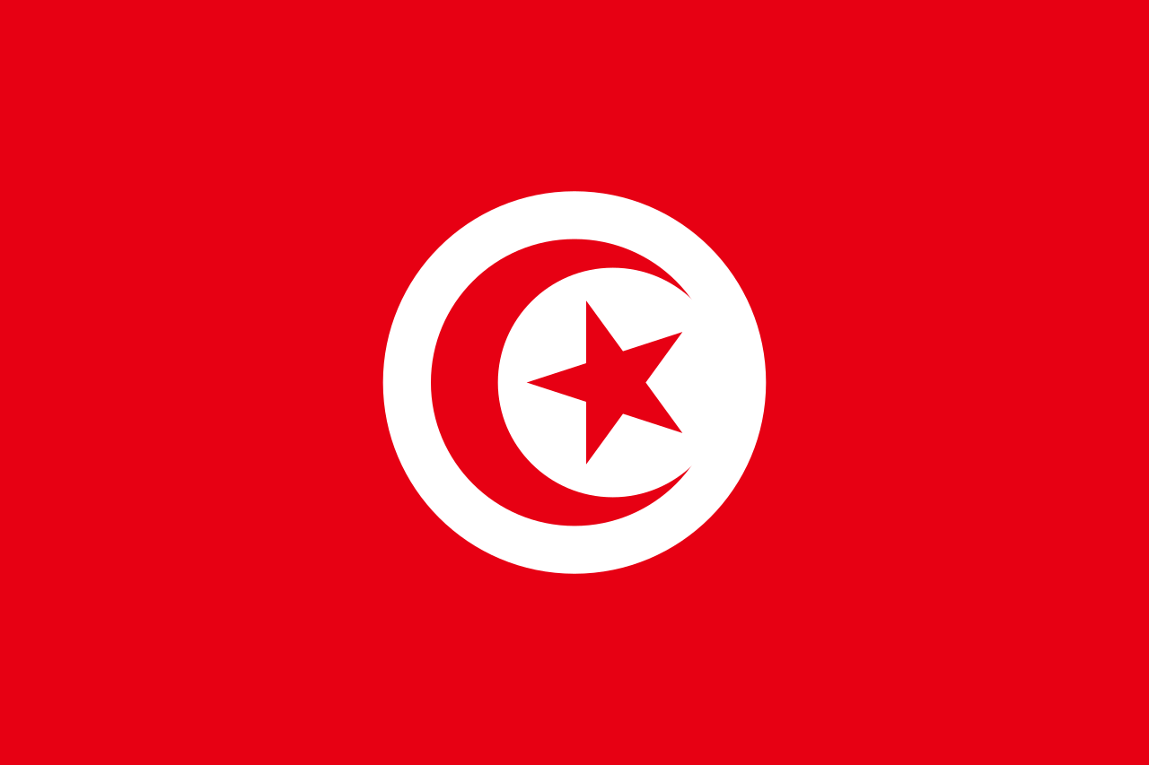 Tunisia Country Flag