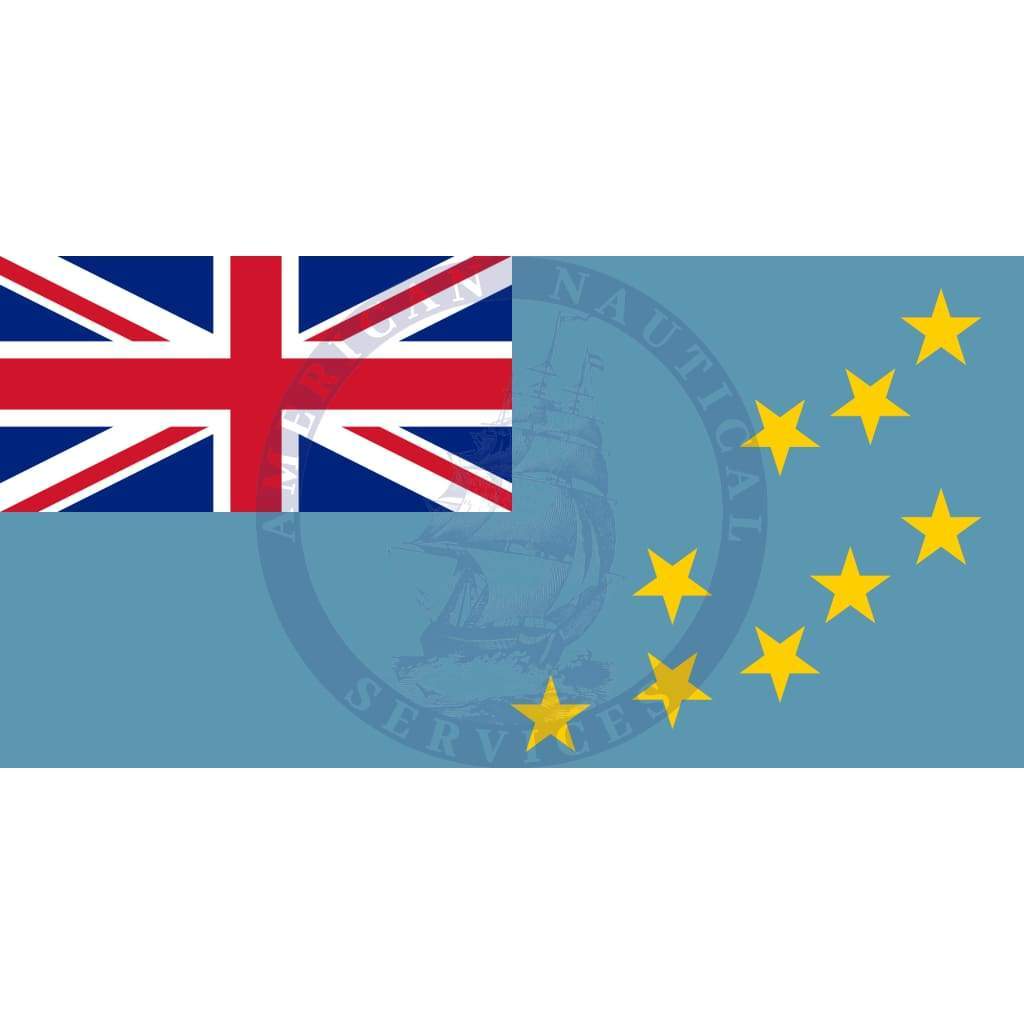 Tuvalu Country Flag