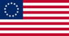 United States Betsy Ross Country Flag