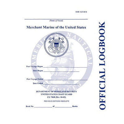 U.S. Coast Guard (USCG) Official Log Book