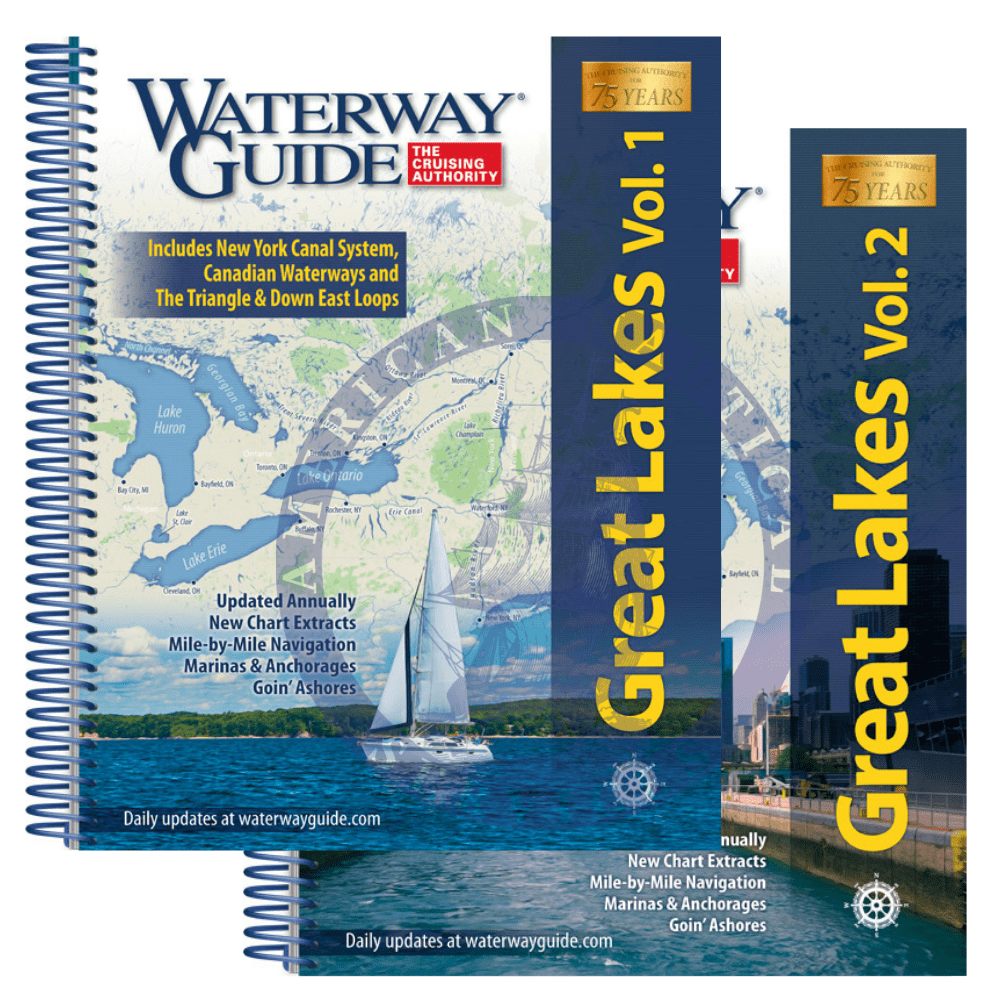 Waterway Guide Great Lakes Vol. 1 & Vol. 2, 2022 Edition