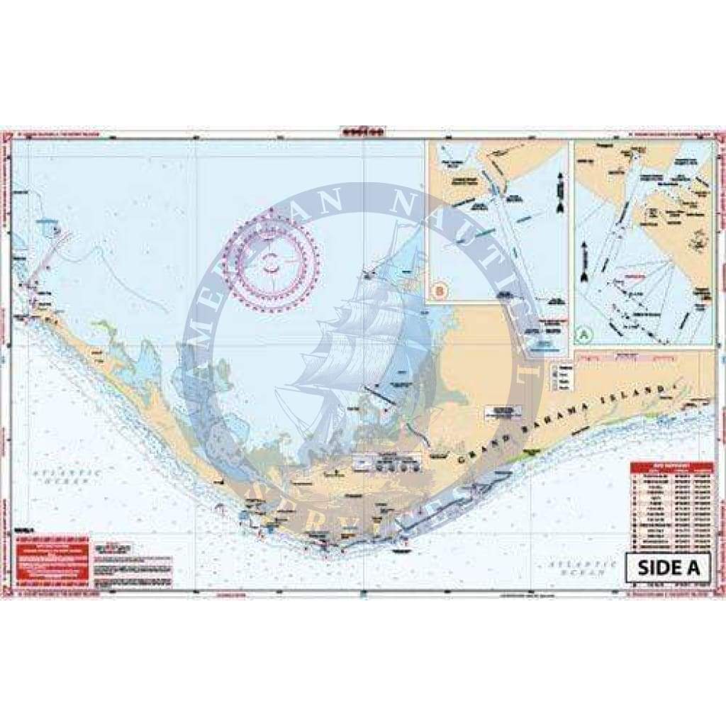 West Grand Bahama and Berry Islands Navigation Chart 38G